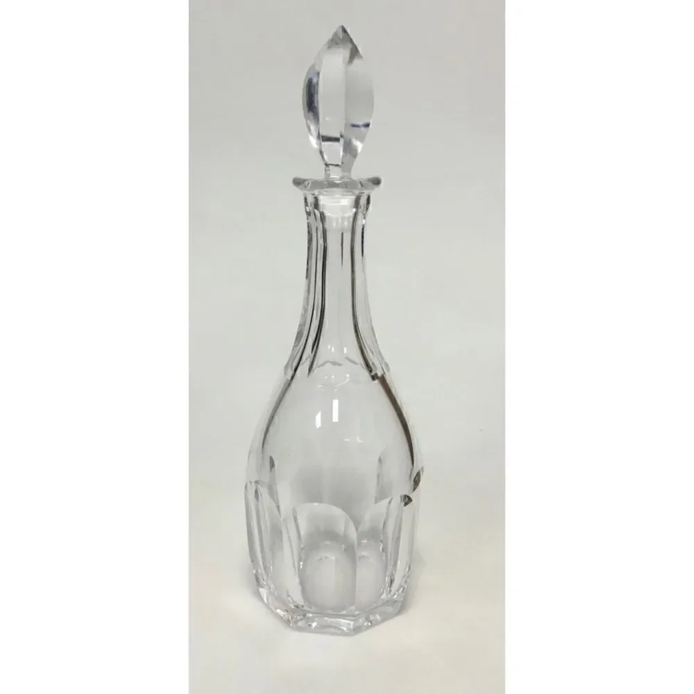 Vintage Val Saint Lambert  Heavy  Crystal Faraday Carafe